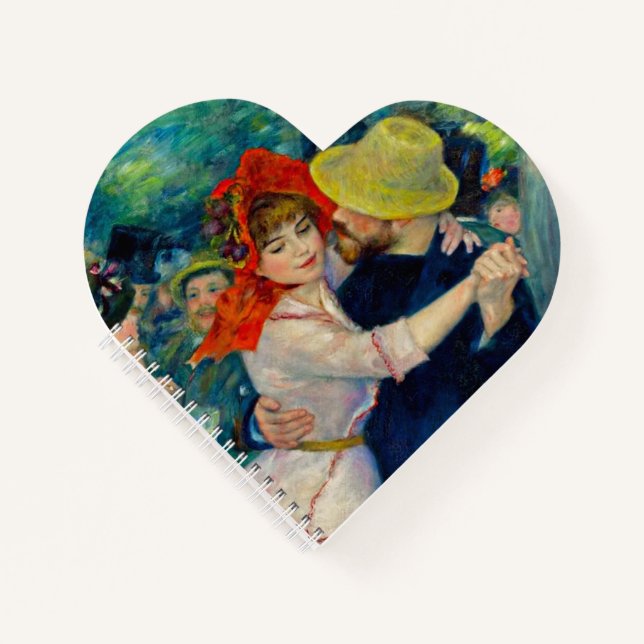 Dance at Bougival Pierre Renoir Notebook (Front)