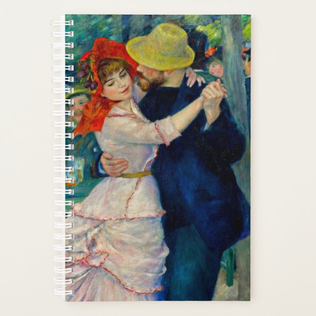 Dance at Bougival Pierre Renoir Planner (Front)