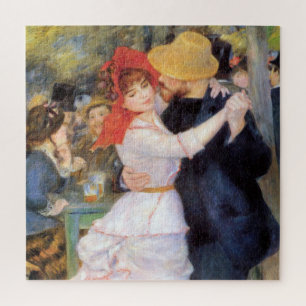 Dance at Bougival - Renoir Impressionist Painting Jigsaw Puzzle