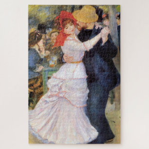 Dance at Bougival - Renoir Impressionist Painting Jigsaw Puzzle