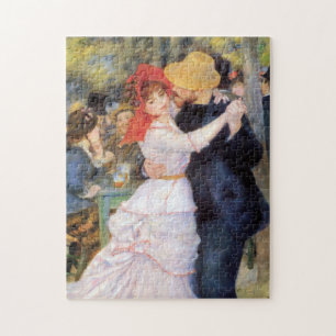 Dance at Bougival - Renoir Impressionist Painting Jigsaw Puzzle