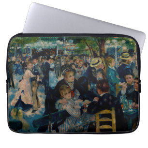 Dance at Le Moulin de la Galette - Auguste Renoir Laptop Sleeve