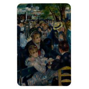 Dance at Le Moulin de la Galette - Auguste Renoir Magnet