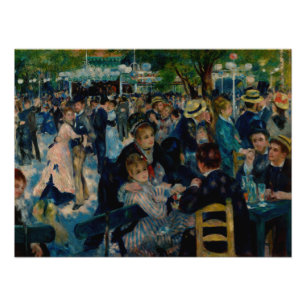 Dance at Le Moulin de la Galette - Auguste Renoir Photo Print