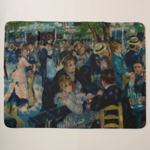Dance at Le Moulin de la Galette - Auguste Renoir Sherpa Blanket