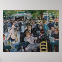 Dance at Le Moulin de la Galette by Auguste Renoir