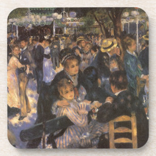 Dance at Le Moulin de la Galette by Pierre Renoir Coaster
