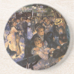Dance at Le Moulin de la Galette by Pierre Renoir Coaster