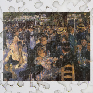 Dance at Le Moulin de la Galette by Pierre Renoir Jigsaw Puzzle