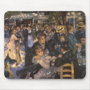 Dance at Le Moulin de la Galette by Pierre Renoir Mouse Pad