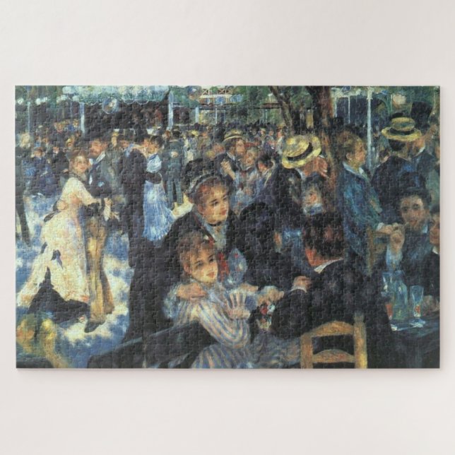 Dance at Le Moulin de la Galette by Renoir Jigsaw Puzzle (Horizontal)