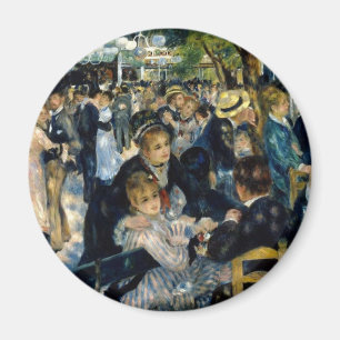 Dance at Le Moulin de la Galette by Renoir Magnet