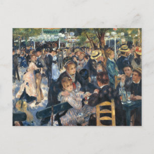 Dance at Le Moulin de la Galette by Renoir Postcard