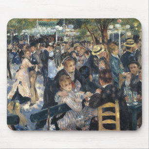 Dance at Le Moulin de la Galette - Renoir Painting Mouse Pad