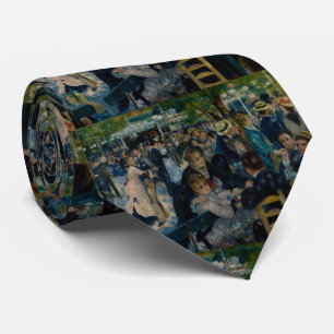 Dance at Le Moulin de la Galette Renoir Tie