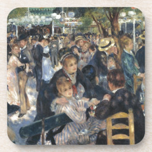 Dance at Moulin de la Galette by Renoir Coaster