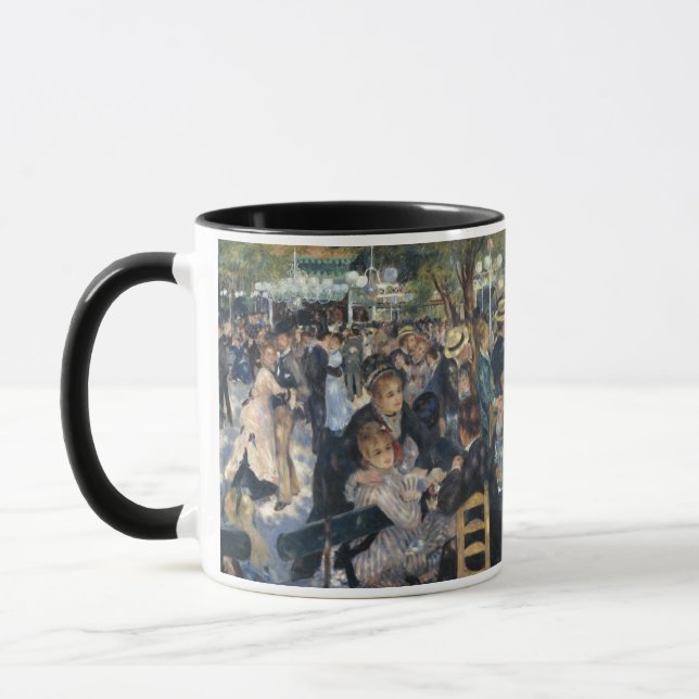 Dance at Moulin de la Galette by Renoir Mug (Left)