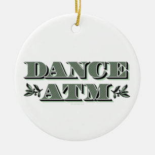 Dance ATM Ceramic Tree Decoration