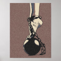 Dance babe, Dance! Submissive girl feet cuffed