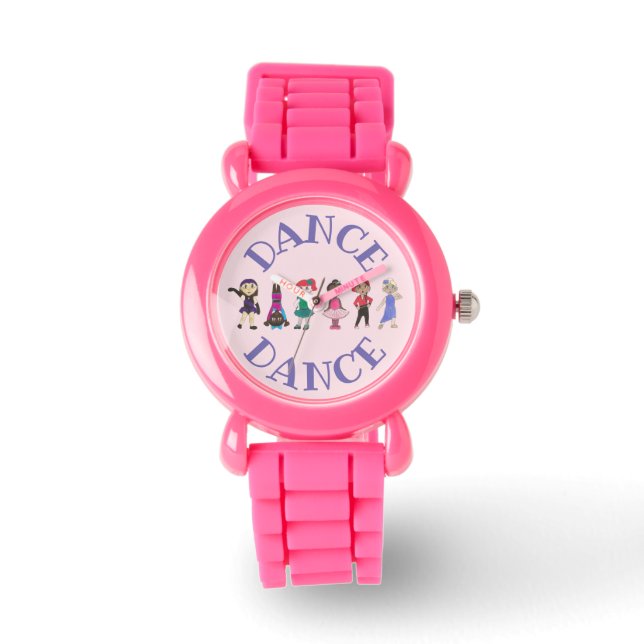 DANCE Ballet Ballerina Tap Jazz Dance Recital Gift Watch (Front)