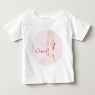 Dance Ballet Slippers Baby T-Shirt