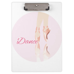 Dance Ballet Slippers Clipboard