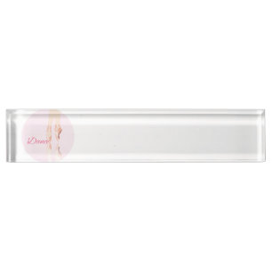 Dance Ballet Slippers Nameplate