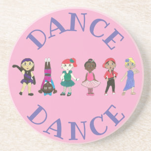 DANCE Ballet Tap Jazz Acro Hip Hop Lyrical Dancers Coaster