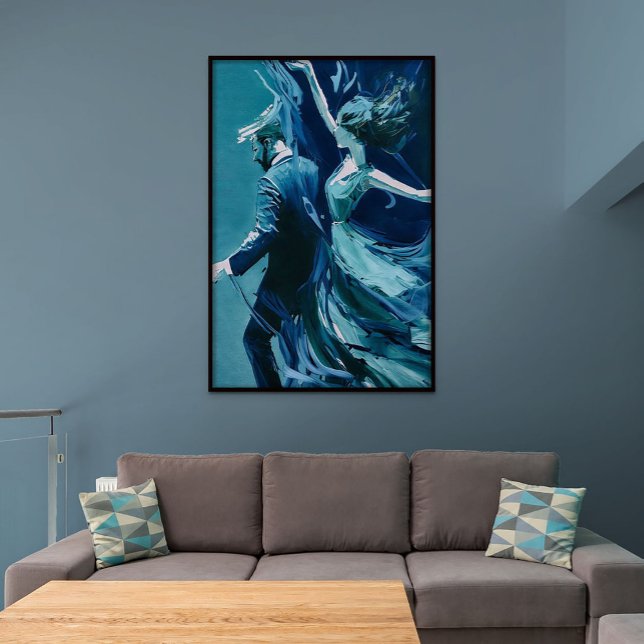 Dance Between Motion And Silence Canvas Print (Dance Between Motion And Silence)