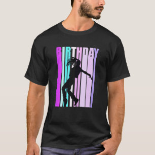 Dance Birthday Girls Hiphop Dancer Breakdance Pink T-Shirt