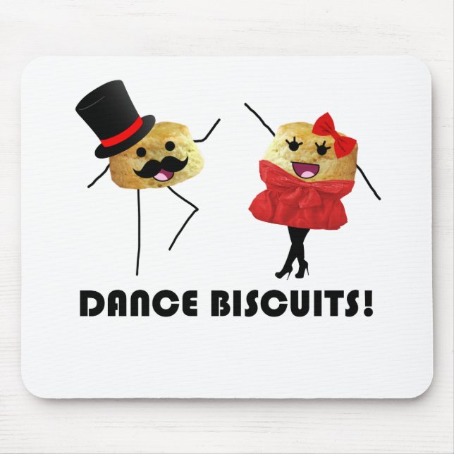 Dance Biscuits!!! Mouse Pad (Front)