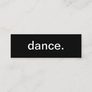 Dance Business Card