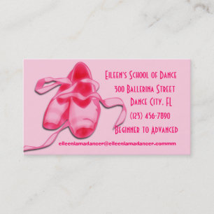Dance Business Cards