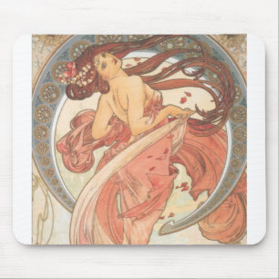 Dance by Mucha Mouse Pad