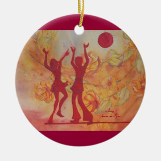 Dance Ceramic Tree Decoration
