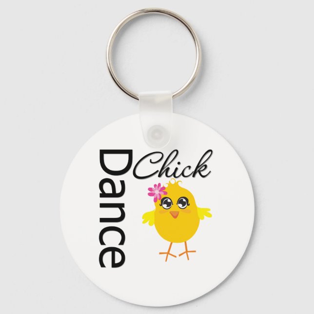 Dance Chick Key Ring (Front)