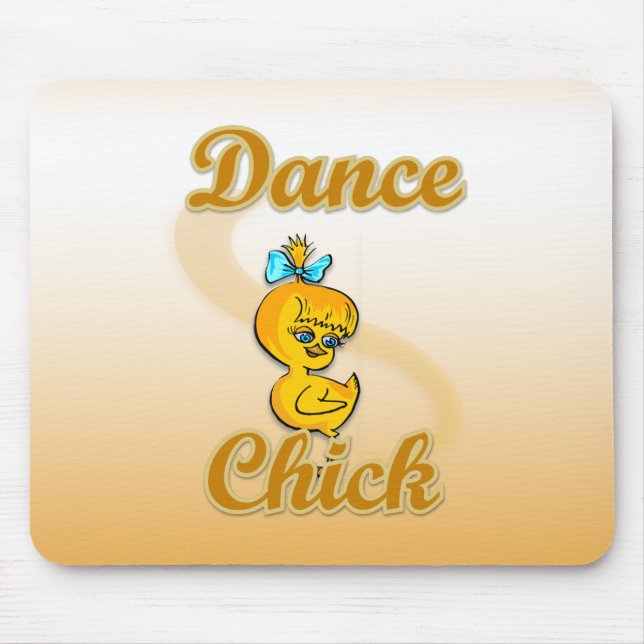 Dance Chick Mouse Pad (Front)
