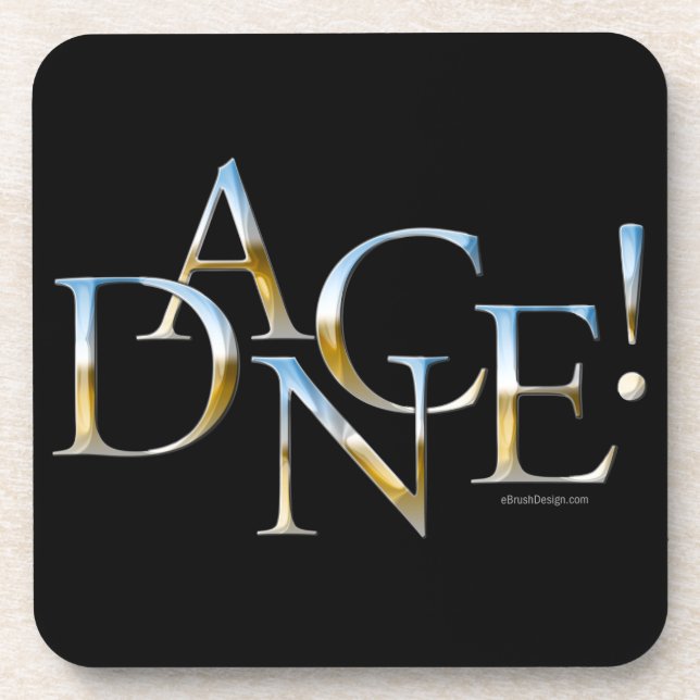 Dance! (Chrome) Coaster (Front)