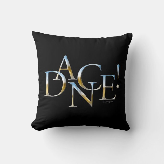 Dance! (Chrome) Cushion (Front)