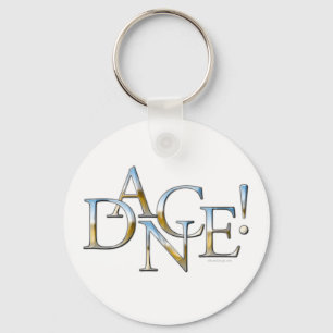 Dance! (Chrome) Key Ring