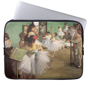 Dance Class by Degas, Vintage Impressionism Ballet Laptop Sleeve