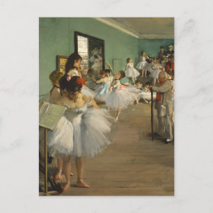 Dance Class Edgar Degas Postcard