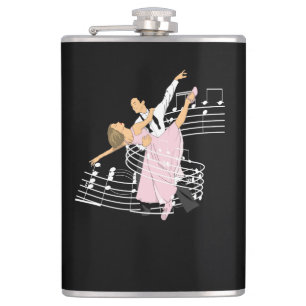 Dance Classic Ballroom Dancing Hip Flask