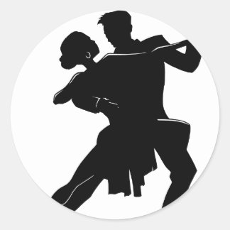 Dance Classic Round Sticker