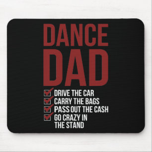 Dance Cousin Leopard Dancing Mom Life Girls Women Mouse Pad