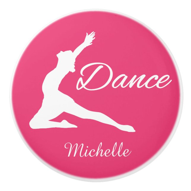 DANCE custom monogram & colour knobs (Front)