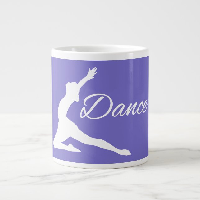 DANCE custom monogram & colour mugs (Front)