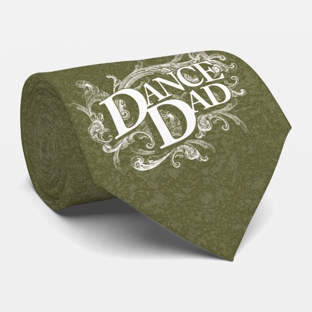 Dance Dad Tie (Rolled)