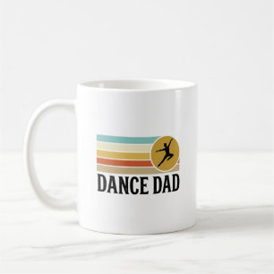 Dance Dad Vintage Retro Engraving Shirt Design_1 Coffee Mug