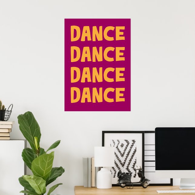 Dance dance dance dance  poster (Home Office)